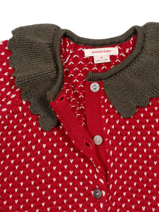 Strawberry Strickjacke - Barbados Cherry