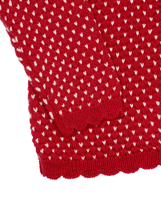 Strawberry Strickjacke - Barbados Cherry