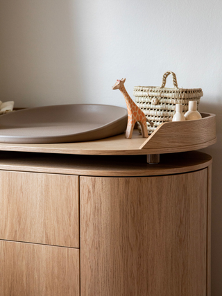 Kai Wechseleinheit Wickelaufsatz - Oak