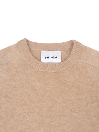 Pullover mit flauschigem Effekt - Camel