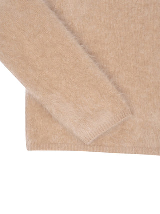 Pullover mit flauschigem Effekt - Camel