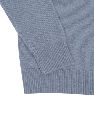 Boyfriend Crewneck in Retro Blue