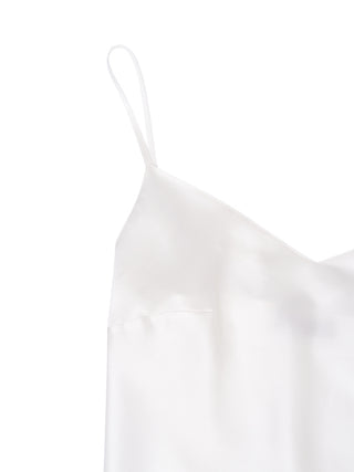 Tracy weißes Seidenunterkleid