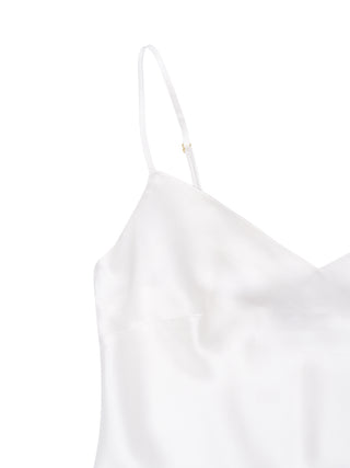 Weißes Seiden-Camisole