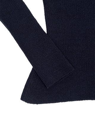 Rollkragenpullover mit Ruffles