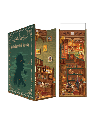 Tonecheer - Book Nook DIY Bücherecke Violin Detective Agency