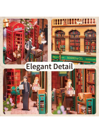 Tonecheer - Book Nook DIY Bücherecke 84 Charing Cross Road