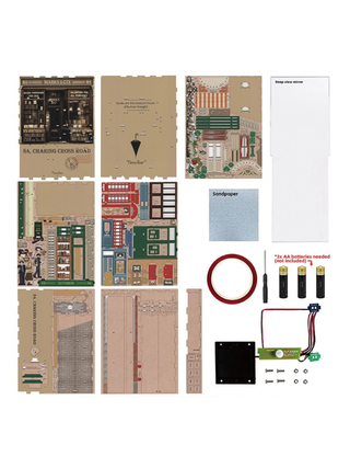 Tonecheer - Book Nook DIY Bücherecke 84 Charing Cross Road