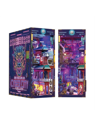 Tonecheer - Book Nook DIY Bücherecke Cyber City