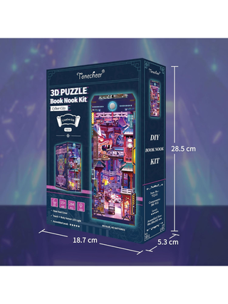 Tonecheer - Book Nook DIY Bücherecke Cyber City