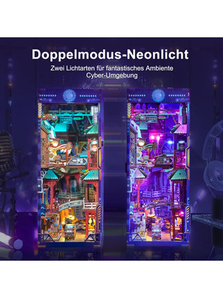 Tonecheer - Book Nook DIY Bücherecke Cyber City