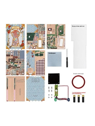 Tonecheer - Book Nook DIY Bücherecke Alice in Wonderland