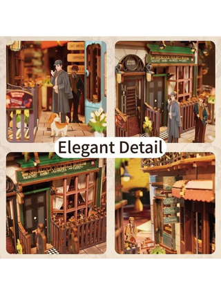 Tonecheer - Book Nook DIY Bücherecke Baker Street