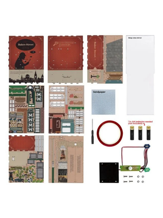 Tonecheer - Book Nook DIY Bücherecke Baker Street