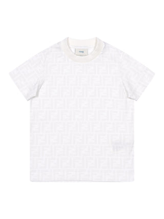 T-Shirt mit FF-Print - Weiß