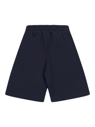 Bermudashorts mit Logo - Marineblau