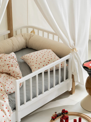 Wood Original Hausbett - Weiß/Eiche