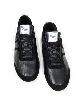 Kick Sneaker in Schwarz