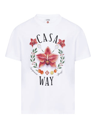 T-Shirt" Casa Way Orchid"-Print