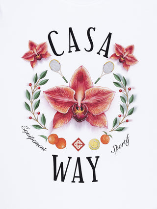 T-Shirt" Casa Way Orchid"-Print