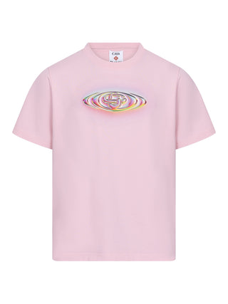 T-Shirt mit "Glass"-Print