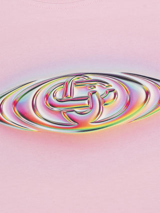 T-Shirt mit "Glass"-Print