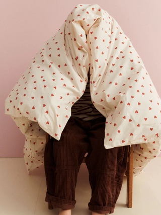 Dear April - Joha Junior Bettwäsche, Little Love - 100x135 / 40x60 cm, Reißverschluss