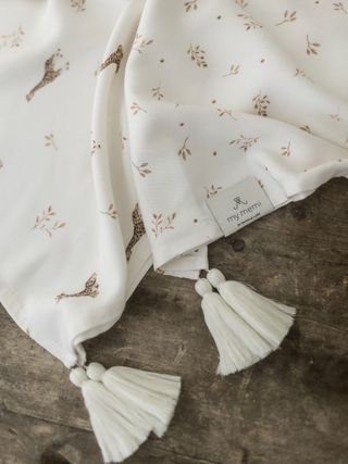 Bambus-Musselinwindel 65x65 cm - Twigs