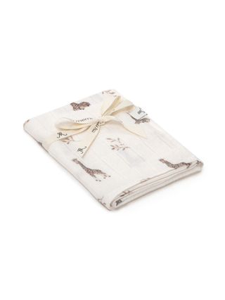 Bambus-Musselinwindel 65x65 cm - Giraffes