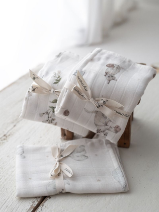 Bambus-Musselinwindel 65x65 cm - Bells