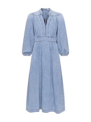 Wanderlust Denim Midikleid