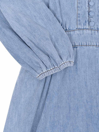 Wanderlust Denim Midikleid