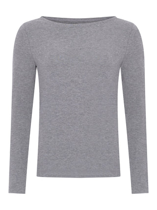 Modal Jersey Langarm-Shirt