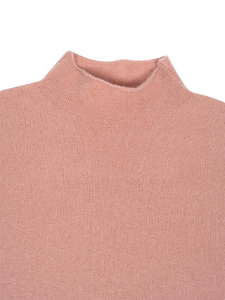 Orlaya Stehkragenpullover aus einer gebürsteten Kaschmirmischung