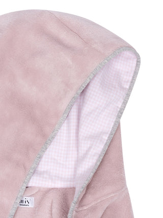 Morgenmantel Flauschi in Rosa