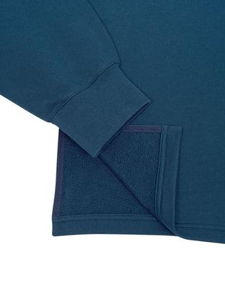 Boatneck Sweatshirt in Petrol