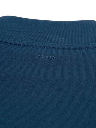 Boatneck Sweatshirt in Petrol