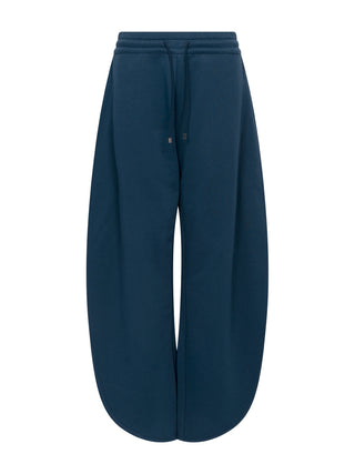 Fleece Jogginghose in Petrol