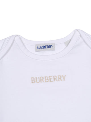 Dreiteiliges Jungen-Geschenkset aus Baumwolle - Sand Beige