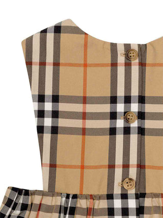 Dreiteiliges Mädchen-Geschenkset aus Baumwolle - Sand Beige