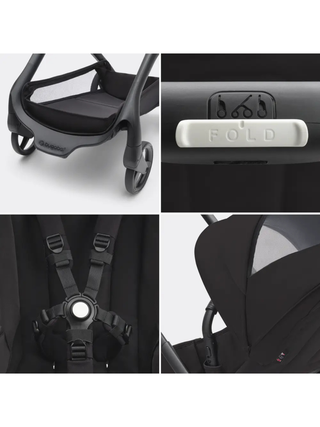 Dragonfly complete Gestell mit Sitz - Black/Midnight Black