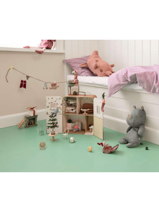 Suit Casa Haus mit Bettwäsche für Kleine Schwester & Bruder Maus