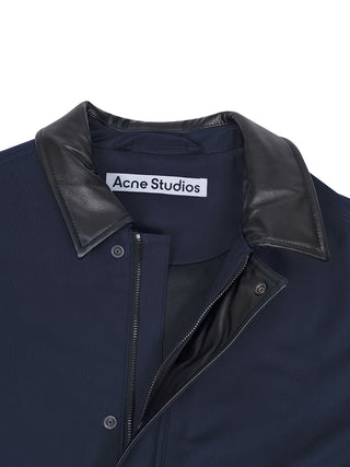 Jacke aus Baumwoll-Twill