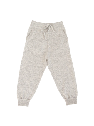 Kaschmir Hose CHARLIE - Hellgrau Mélange