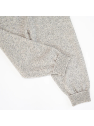 Kaschmir Hose CHARLIE - Hellgrau Mélange