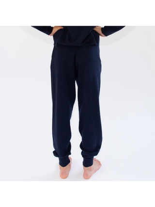 Kaschmir Hose CHARLIE - Dunkelblau