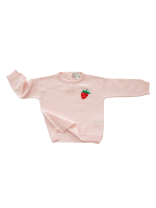 Kaschmirpullover STRAWBERRY - Rosé