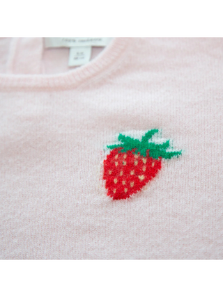 Kaschmirpullover STRAWBERRY - Rosé