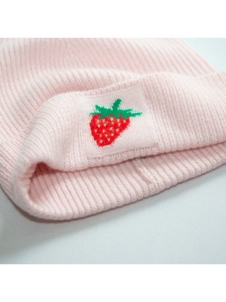 Kaschmirmütze STRAWBERRY - Rosé