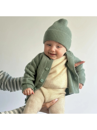 Kaschmirmütze MALU - Salbei